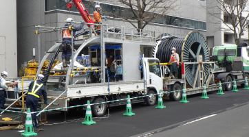 電子ケーブル工事