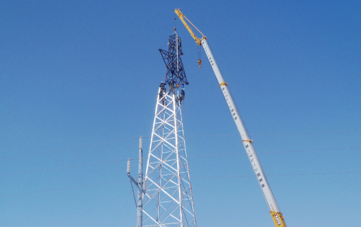 66kV 鉄塔化工事