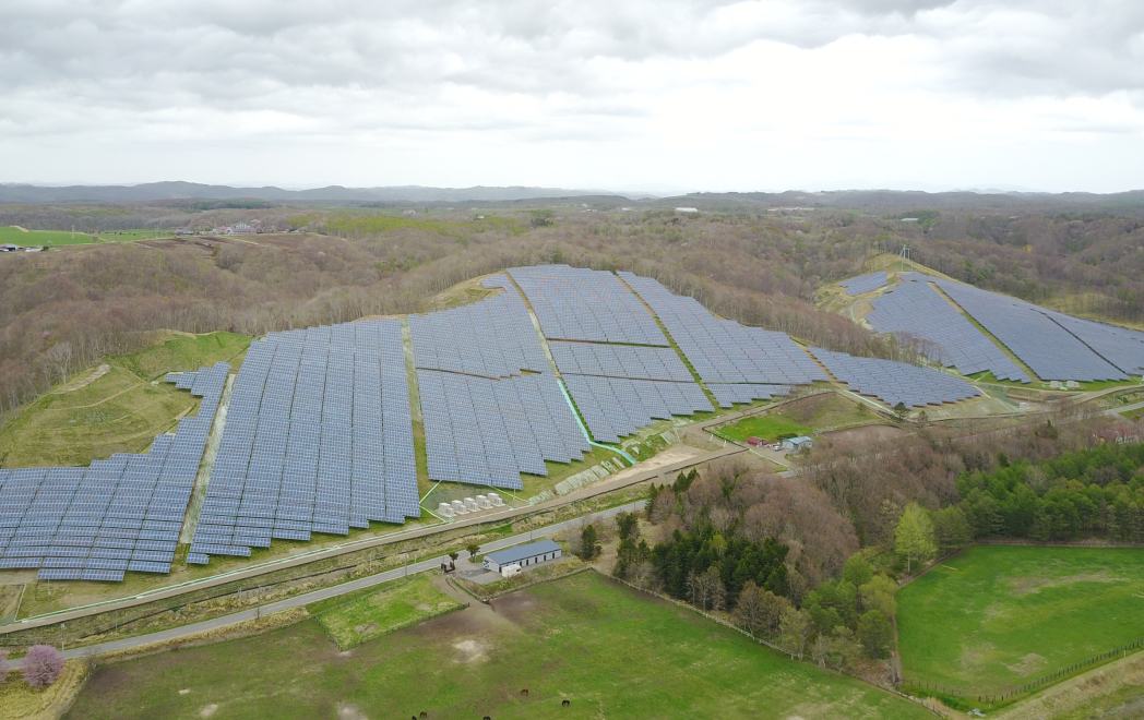 日高庫富太陽光発電所工事