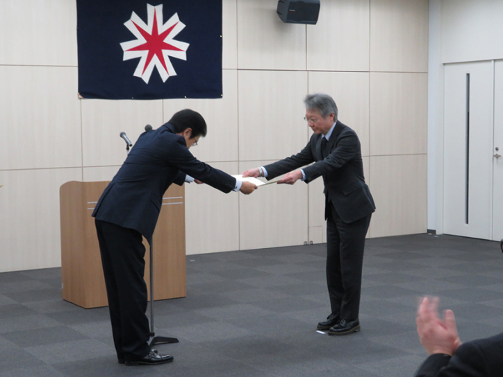 企業団体献血の様子