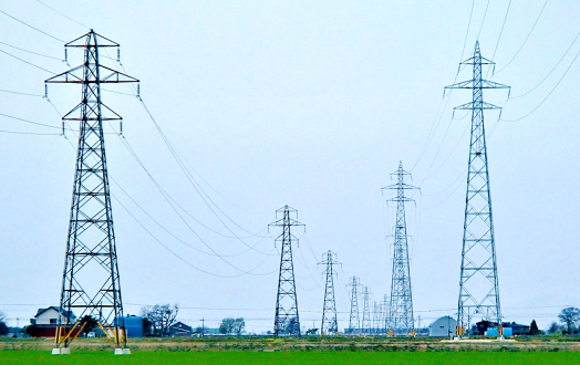 鉄塔建替ルート変更工事