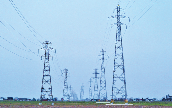 鉄塔建替ルート変更工事